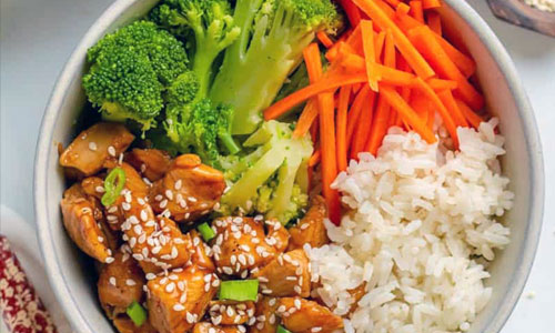 Teriyaki Rice Plate